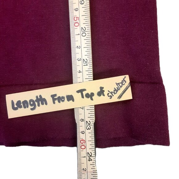 August Silk Womans Sleeveless Top SMALL Burgandy Silk Blend Pullover Career Fall - Picture 7 of 8